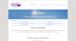 Desktop Screenshot of hsvblog.org